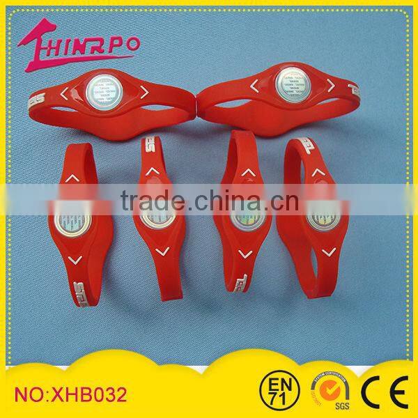 POP Powerful Wrist Bands Silicone Bracelet Multiple Colors