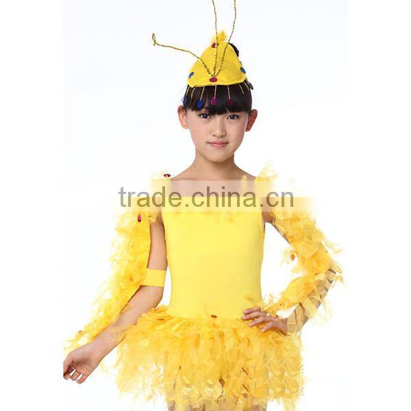 Girls cartoon small bee stage performance costumes