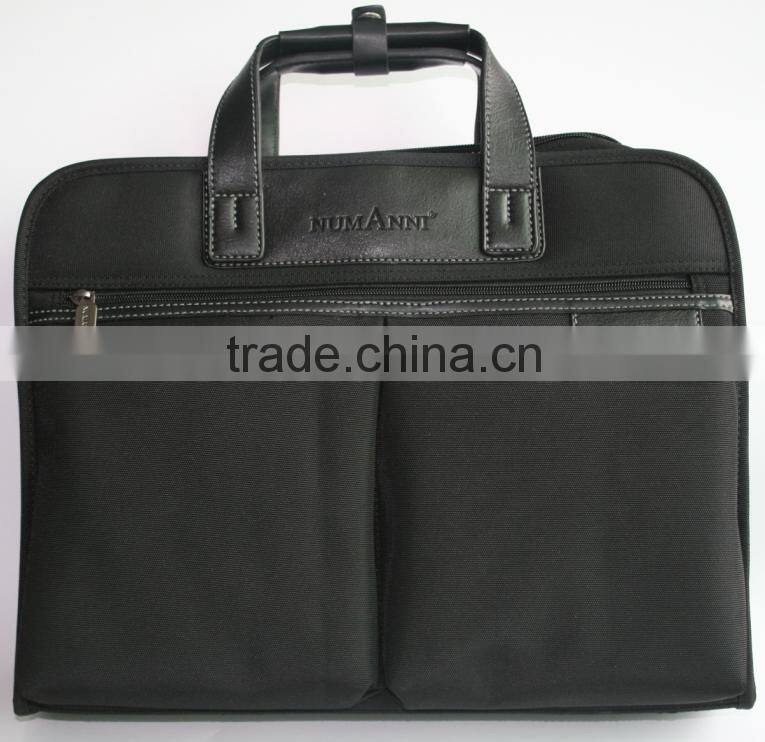 polyester material lightweight laptop briefcase bag