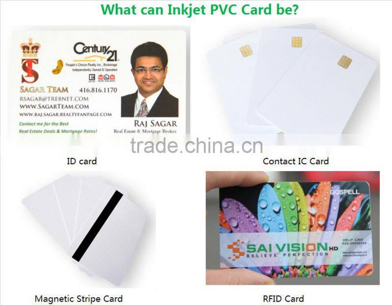 MDI56 Blank Inkjet Pvc Id Cards for Epson Cannon Inkjet Printer