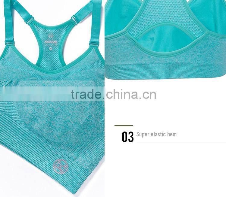 2016 Sports bras cotton yoga running vest,fashionable sports bra