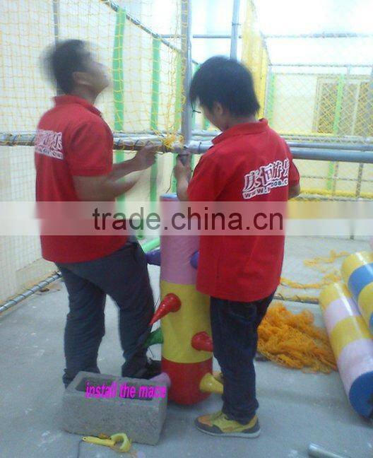 kids' soft playground naughty castle(QH-182G)