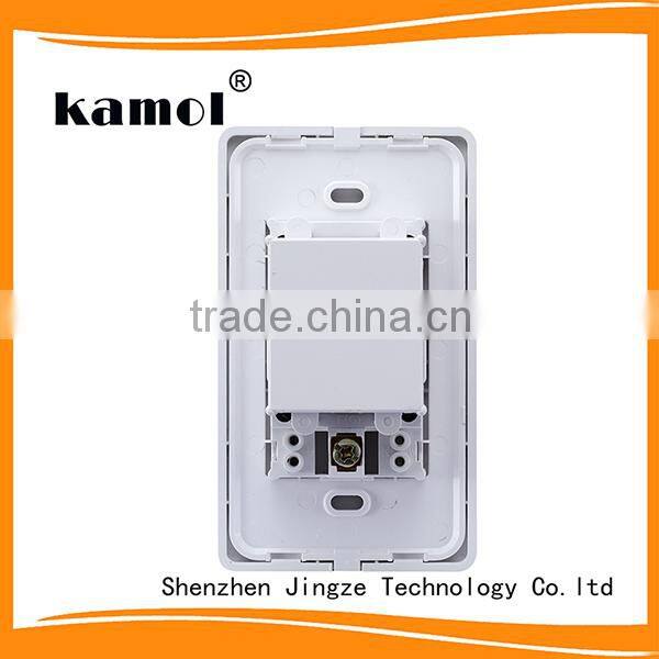 best quality smart app female unique design America Mexico standard Double USB socket power outlet charger receptacle with 5V 3A
