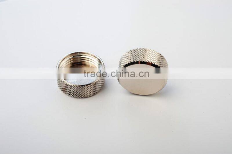 Nickel-plated, Automatic lathe machining, M16 brass hex nut