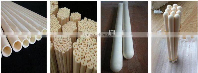 High Pure Al2O3 Ceramic Tubes/Plunger/Insulator 99 Alumina Tube