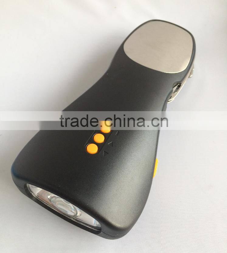 Emergency Hand Shaking Rechargeable Torch Light