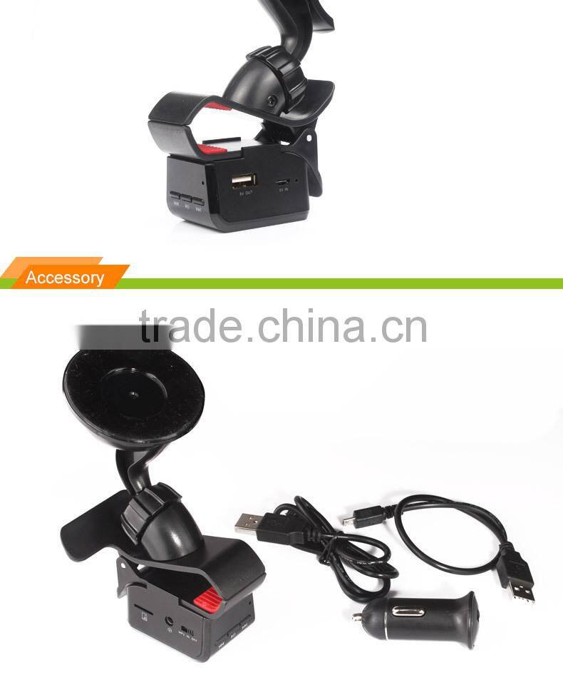 High Quality Car Holder With Charging Plus BT Handsfree And External Speaker