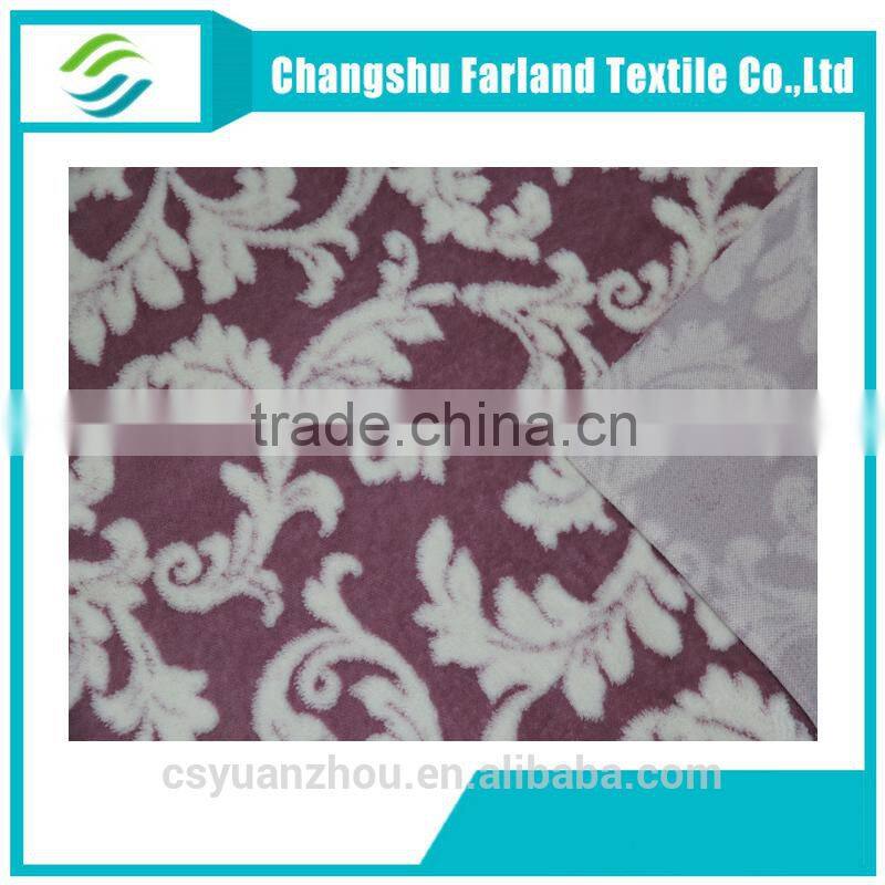 china factory 100% polyester knitted mattress fabric