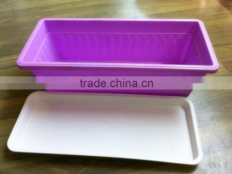 rectangle shape PP plastic flower plant tray