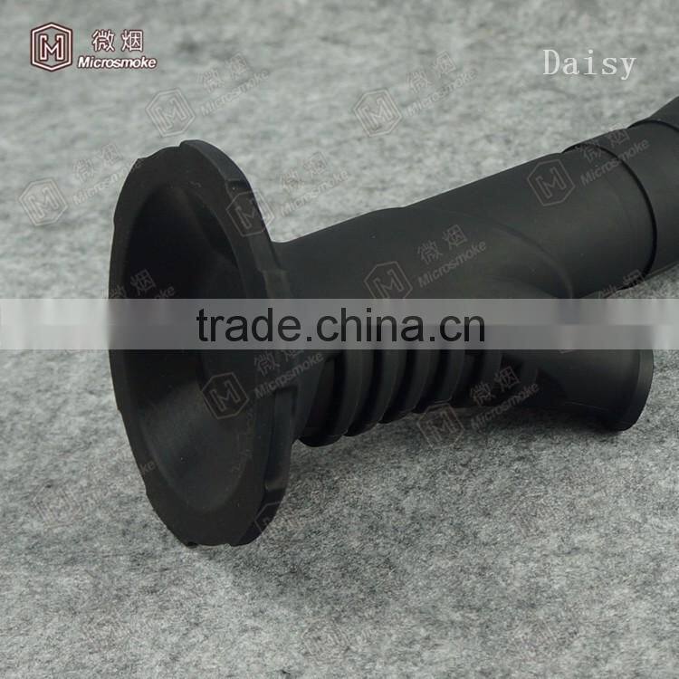 Competitive price silicone rubber water pipe with glass stem and bowl slid water pipe for smoking