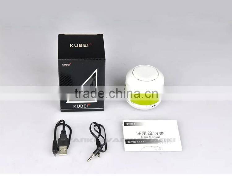 Round Shape High Quality Portable Mini Bluetooth Speaker,Portable Minion Mini Speaker Direct Buy China