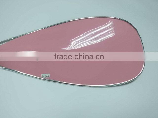 Fibeglass stand up paddle with plastic Protective edge