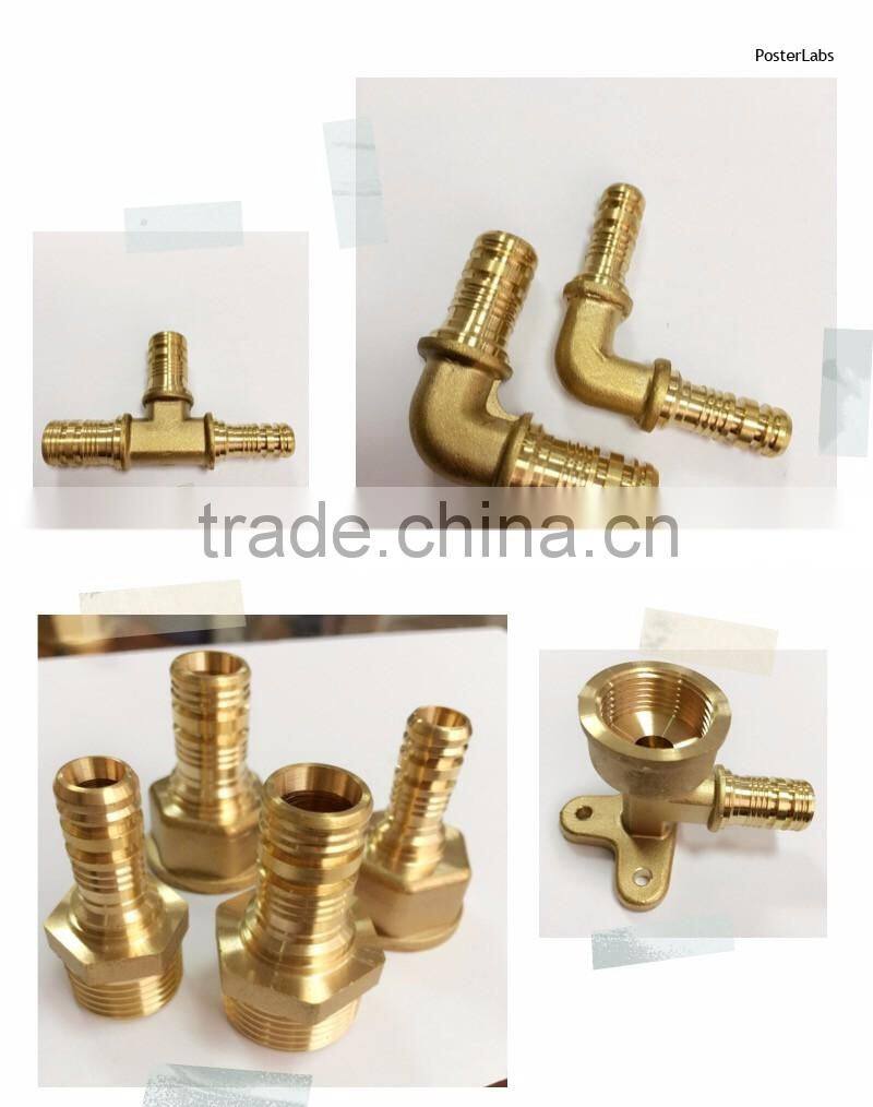 Forging brass male fitting for PEX pipe manufacturer