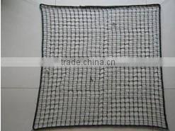 black PE knotted cargo net for truck