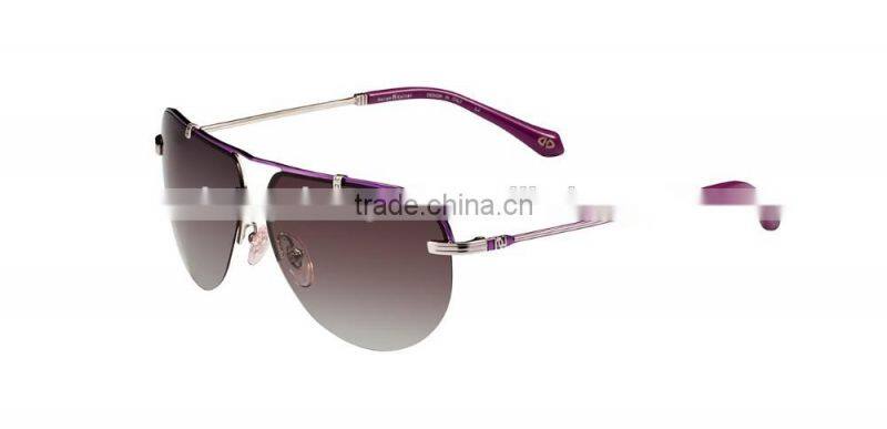 Polarized Lenses Optical Attribute and metal frame material sunglass