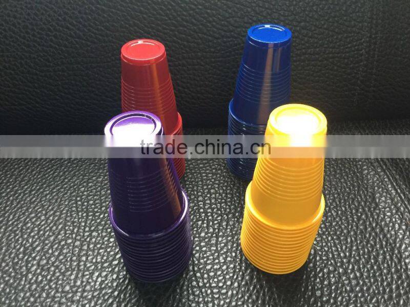 Colorful PP PS Water Drinking Glass For USA/Plastic Cups/Disposable PP Cups