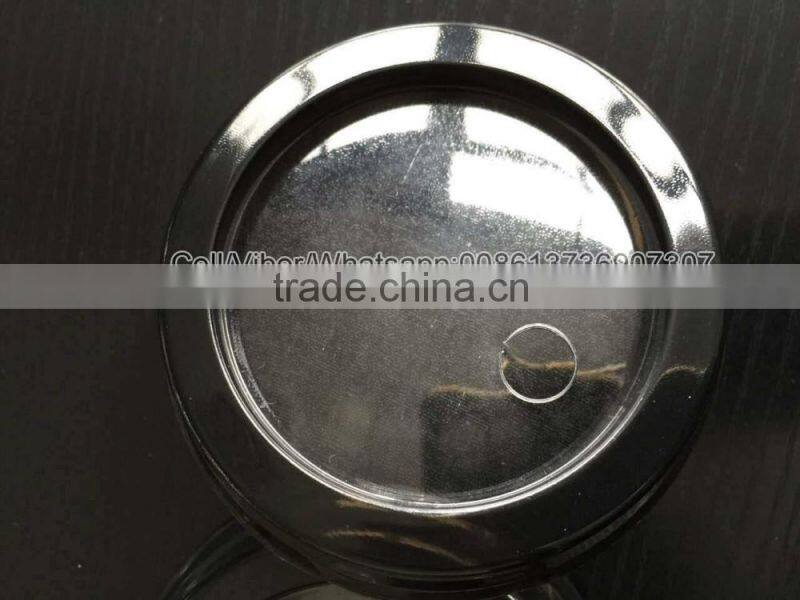 Transparent Double Color PS Coffee Cup Lid/Paper Cup Lid/Plastic Cup Lid