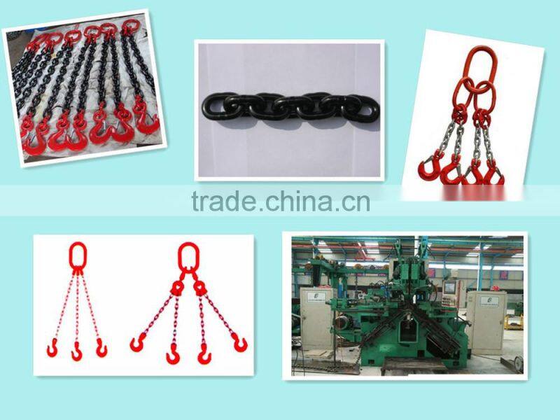 Heavy Duty 3 legs crane chain sling