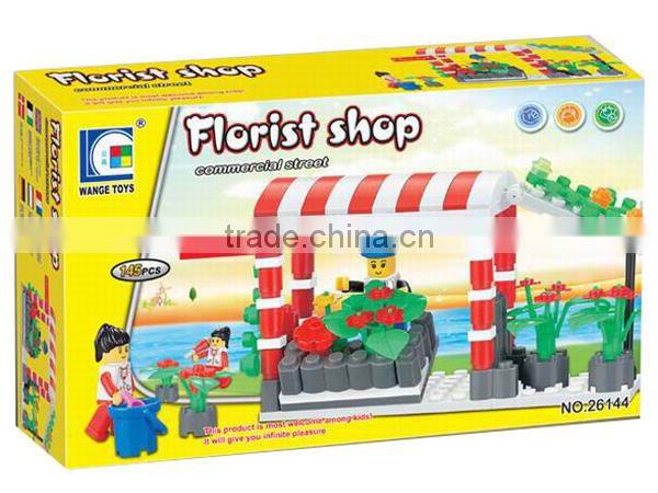 Block Set Kids Toys shop Building Brick assembly set