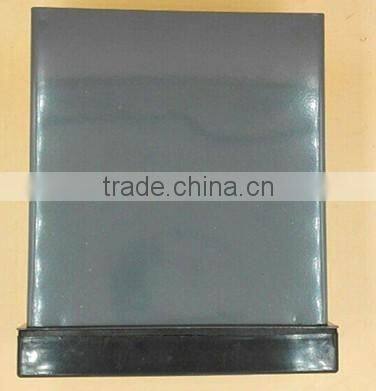 Rectangular diaphragm pressure gauge