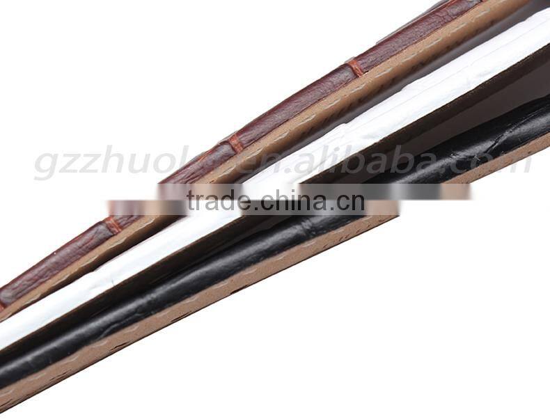 17|19mm high quality Calfskin leather Men and women's leather Watch strap wholesale 3PCS