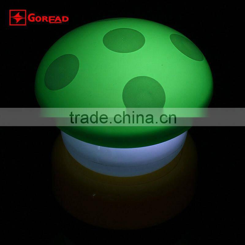 LED Mushroom light night lights Press Down Touch Lamp Night Light 5 color for you to choose