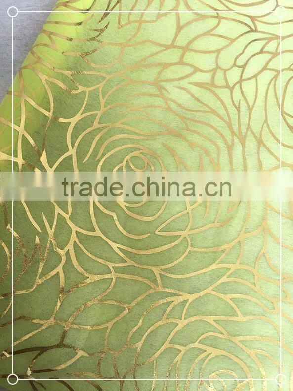 High Quality China Hot Flower Pattern Wrapping 20-80GSM Non-woven Fabric