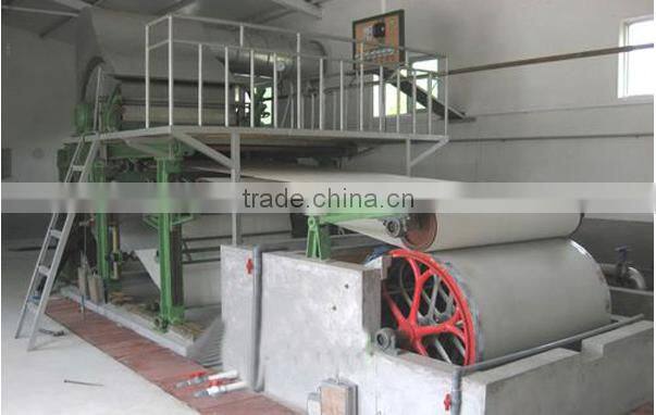 Small toilet paper machine/toilet tissue paper machine line with low cost