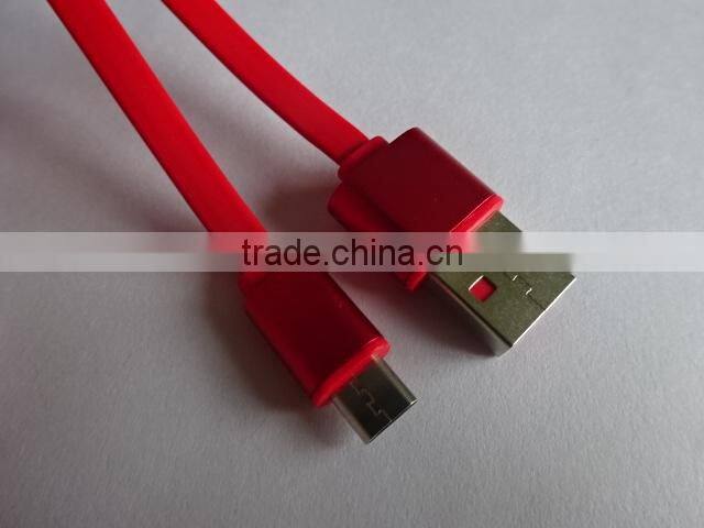 aluminium alloy Micro usb data cable Made in CHina