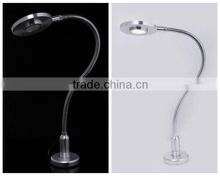 The best price for the professional flexible gooseneck Hotel Bedside lamp with cool touch switch
