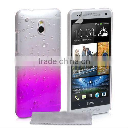 PC 3D Raindrop Hard Case Mobile Phone Case Cover For HTC ONE MINI M4