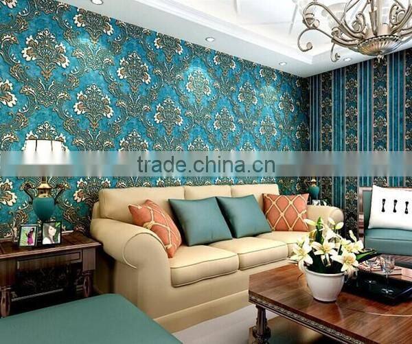 Pvc Wall board decorative 3d wallpapers for home decoration