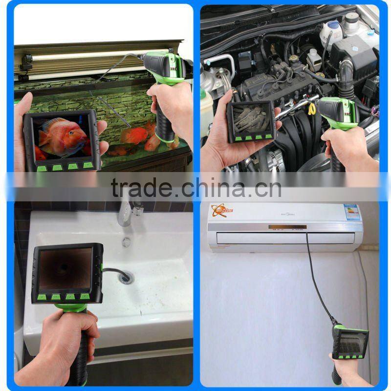 3.5" Wireless TFT LCD Zoom Rotate Inspection Camera Borescope Endoscope
