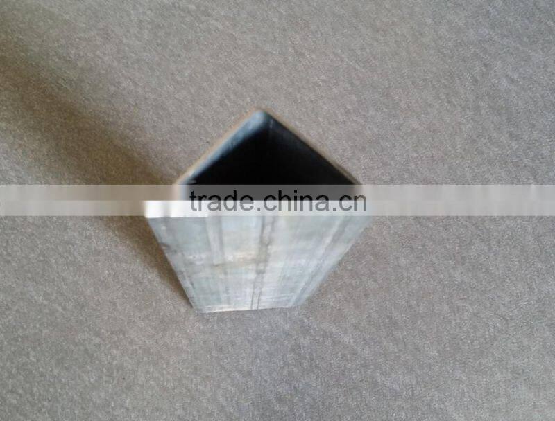 Carbon Steel Triangle Pipe / Mild Steel Galvanized