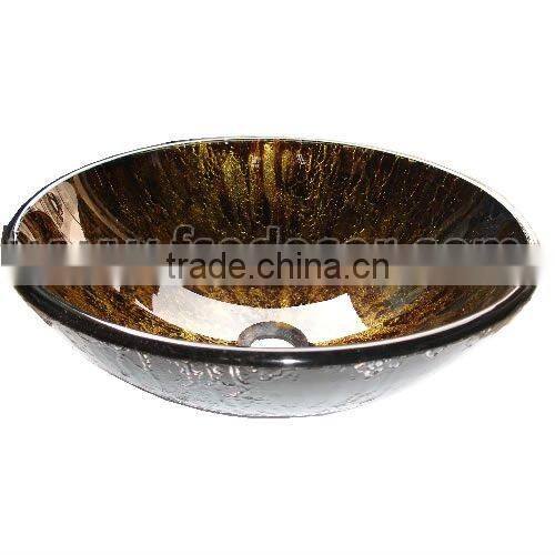 Colourful Round Bathroom Hand Washbasin FSE-GS-010307