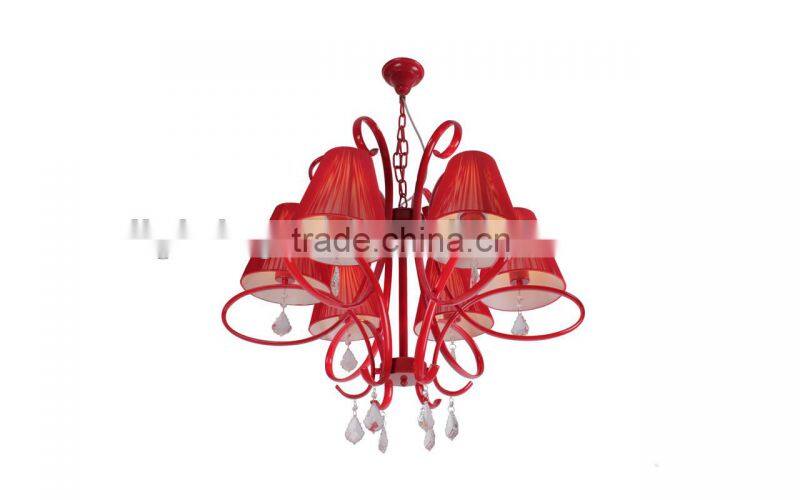 honorable pendant light for room/fabric covering hotel lighting