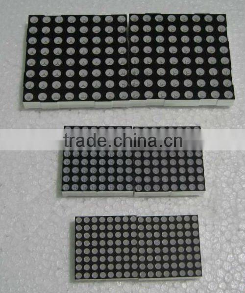 2012 new product graphic effect 3.0 bi-color smd led display