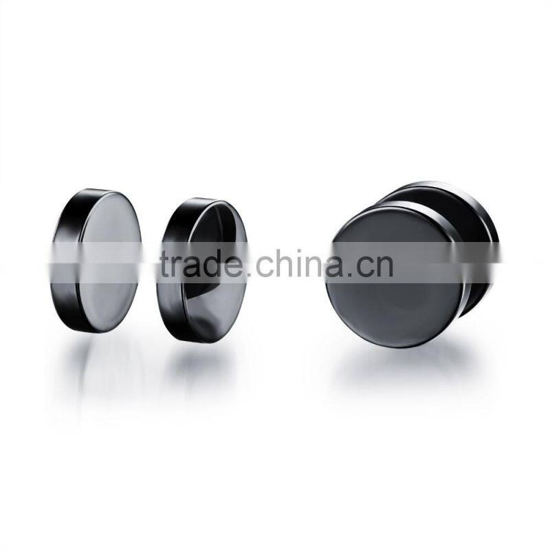 2016 men wedding suits pictures 316L stainless steel round new design earring for men