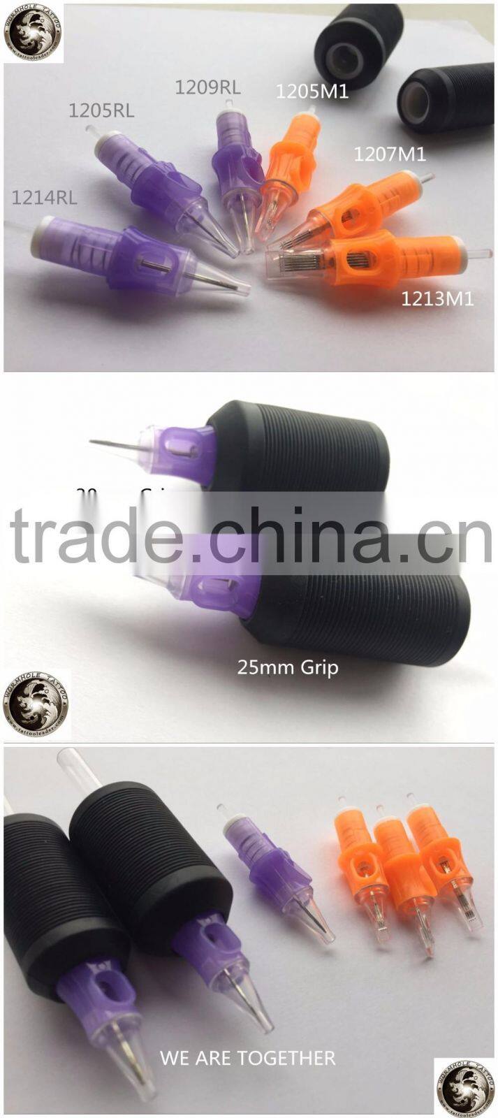 High quality orange disposable tattoo needle Cartridges