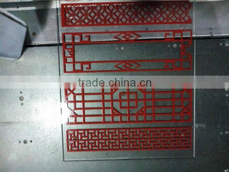 silk screen transfer printing ,ceramic silk printed glass with high quality glass factory qinhuangdao
