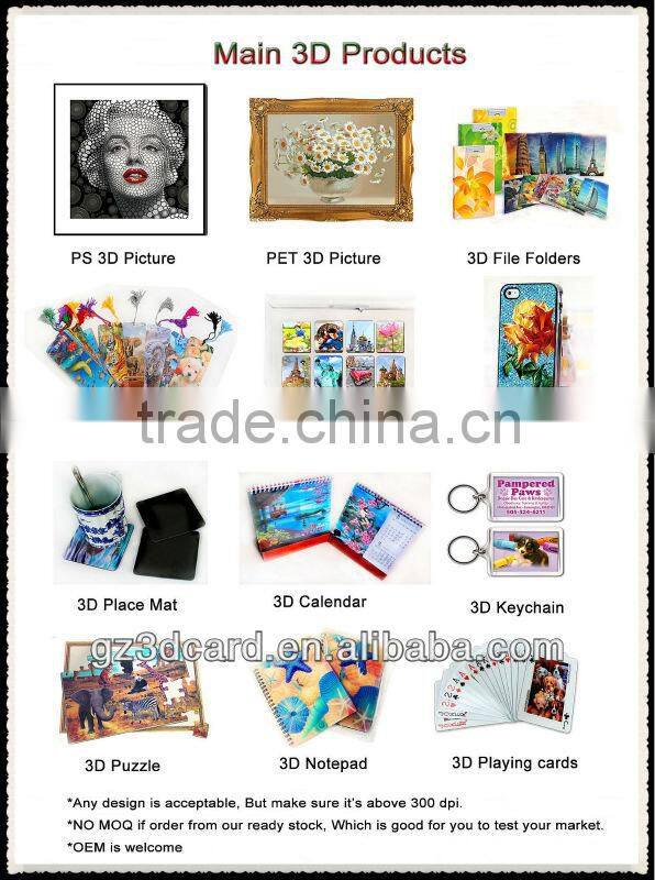 Framed 3d picture with deep look effect of Paris