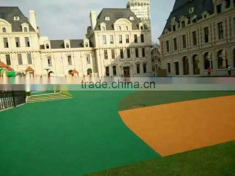 Aging resistance colorful rubber sport floor/ EPDM playground rubber floor mat