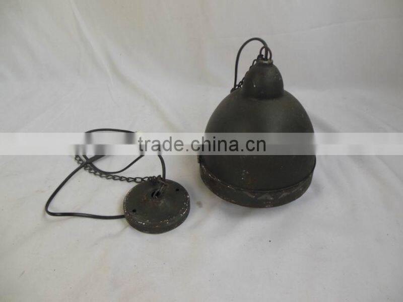 Antique hanging sphere metal wire ceiling lamp for home decoration