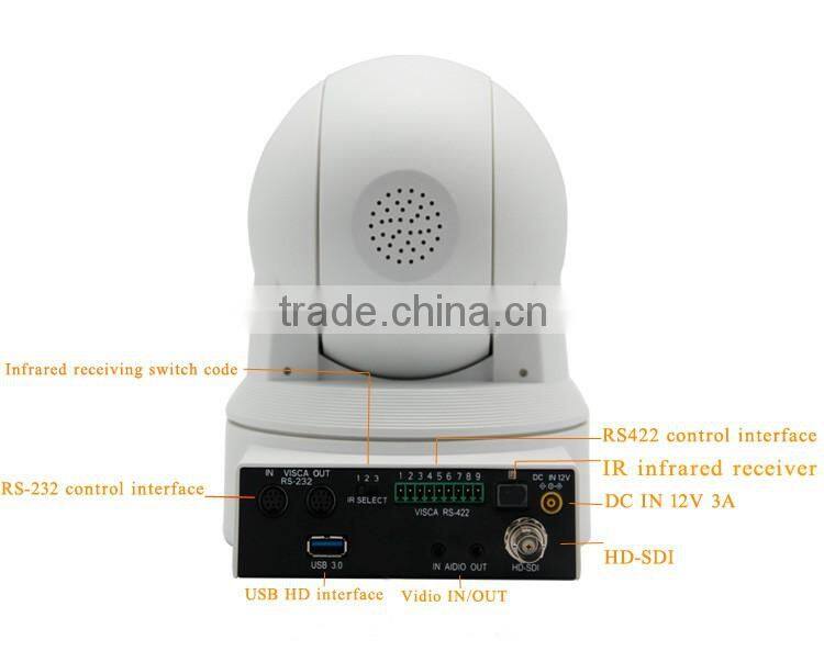 SDI USB WLAN ptz camera for video conferencing equipment