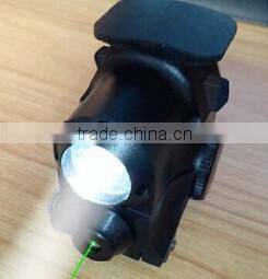 The Smallest Laser gun sight with three laser colors adjustable,red,green or infrared used for glock type and rifle guns