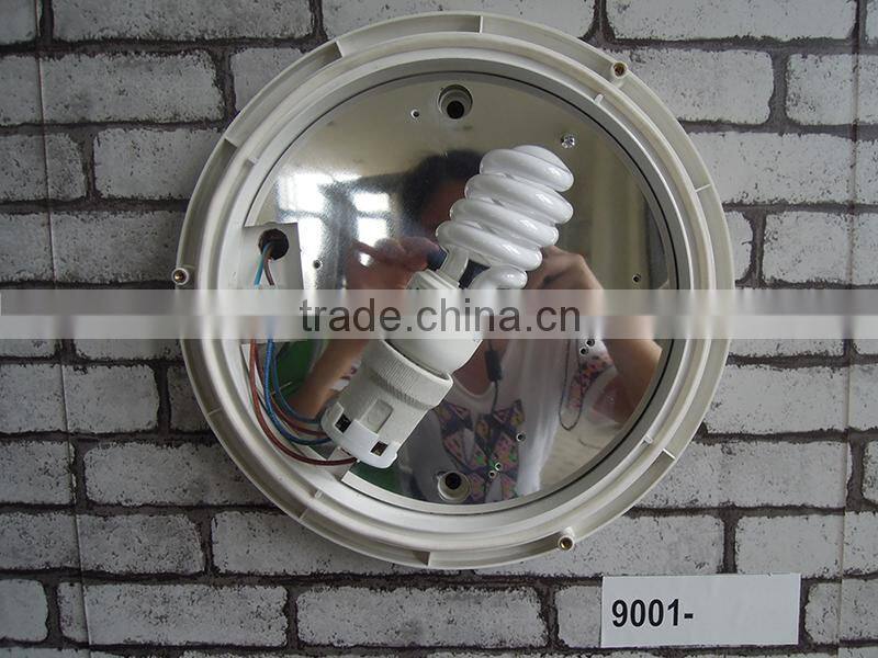 Pc Base and PC Cover Diameter 273mm IK10 IP54 Empty CFL Ceiling Light