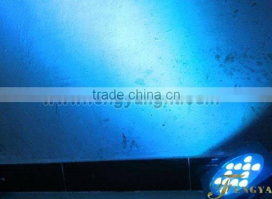 HOT!!!12pcs 4 in1 RGBW 10W led par light flat FY-125A