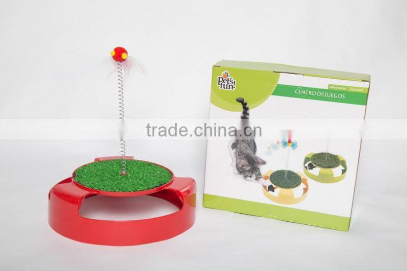 wholesale pet toys cat toy catch the mouse with rabbit fur