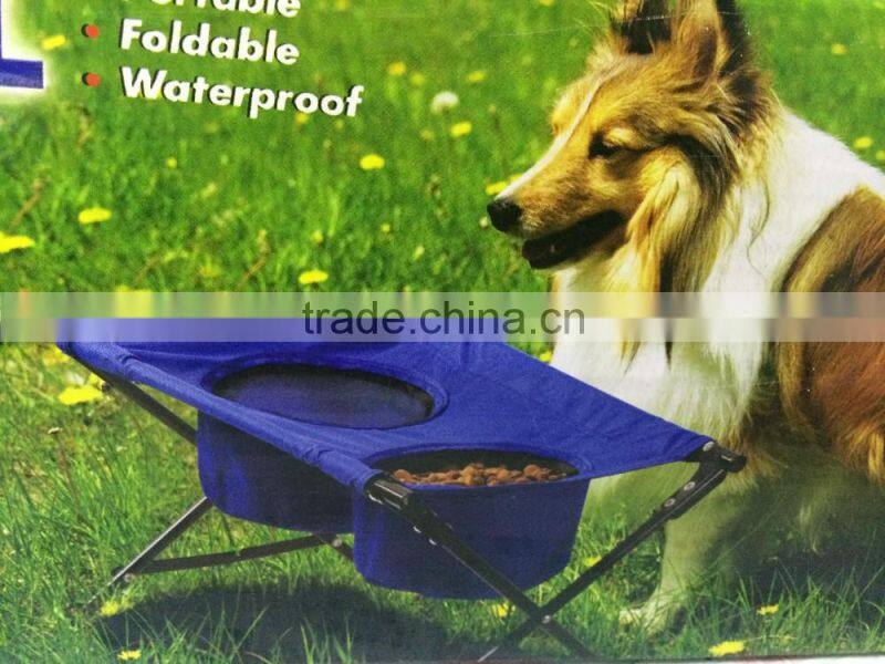 foldable dog travel diner travel pet food water bowl