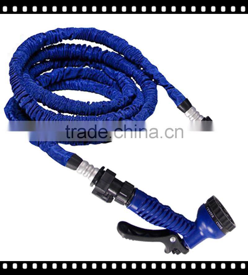 2014 hot sell 2 Layers Latex with 7function gun expandable magic hose